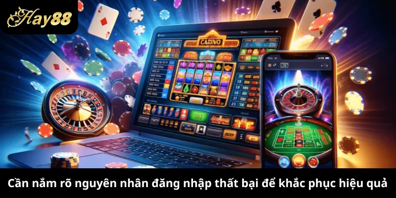 Cần nắm rõ nguyên nhân đăng nhập thất bại để khắc phục hiệu quả